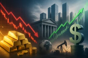 الذهب يتراجع دون 4400 دولار مع استمرار قوة الدولار وسط توترات الشرق الأوسط ورهانات الفيدرالي