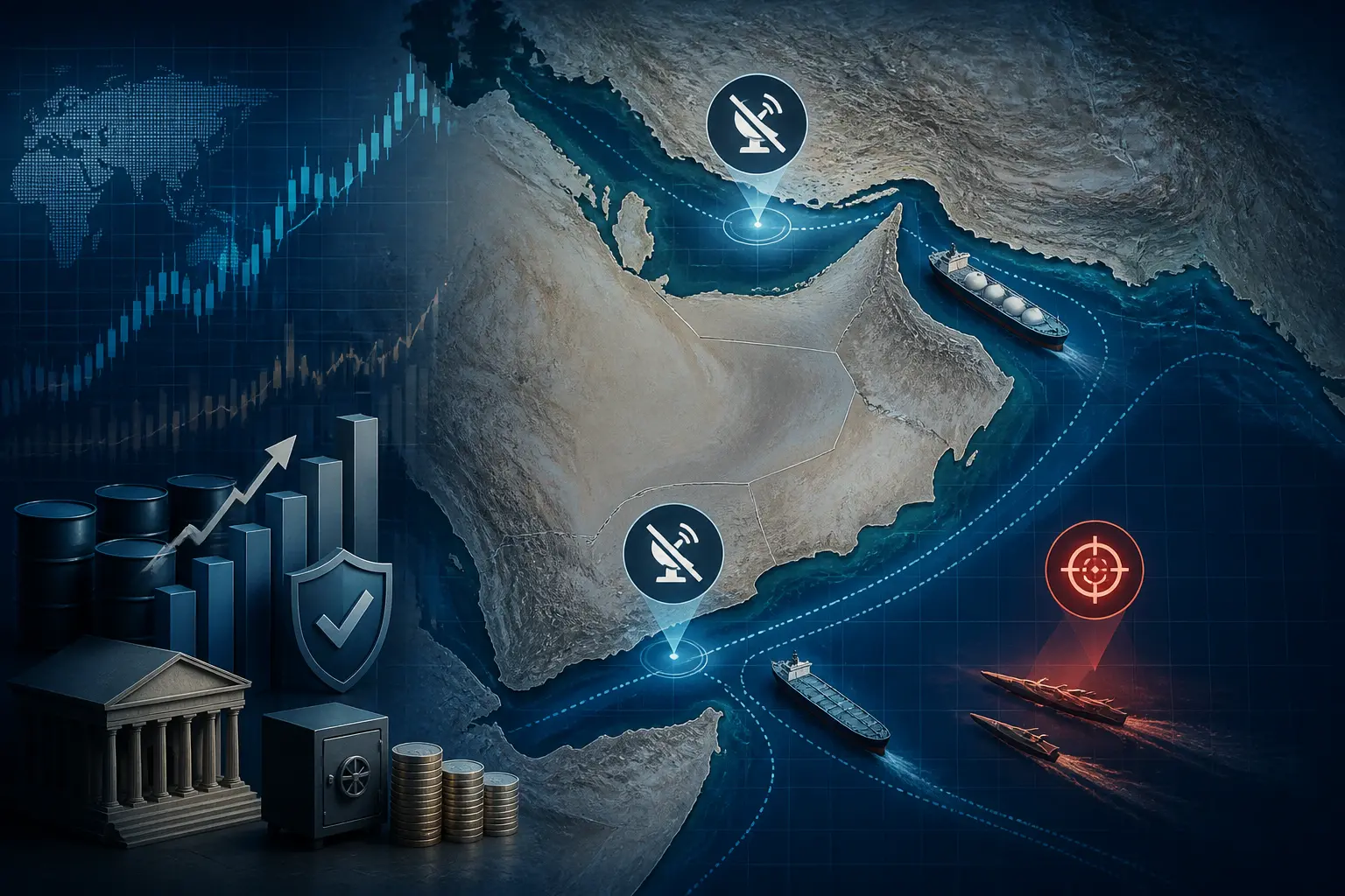 ناقلات النفط تُخفي مواقعها لفترات طويلة عبر هرمز وباب المندب لتجنب الهجمات