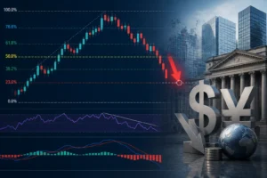 زوج الدولار الأمريكي/الين الياباني USD/JPY يتراجع قرب 159.00 مع ضعف واضح دون فيبو 50%