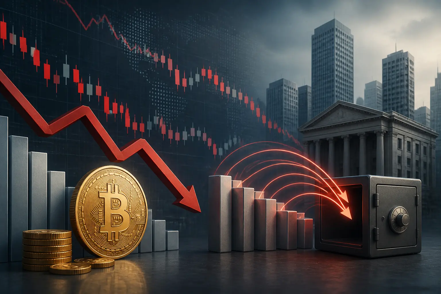 صناديق بتكوين تسجل أكبر نزوح في 6 أسابيع وسط ركود العملة المشفرة