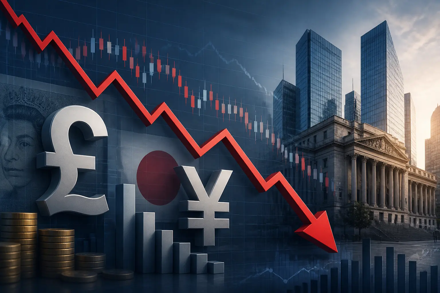 تراجع الجنيه الإسترليني مقابل الين بعد بيانات التوظيف البريطانية
