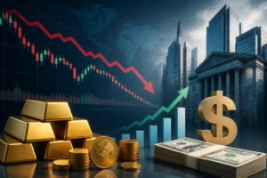 الذهب يتراجع دون 4500 دولار مع صعود الدولار وسط مخاوف التضخم والتوترات الجيوسياسية
