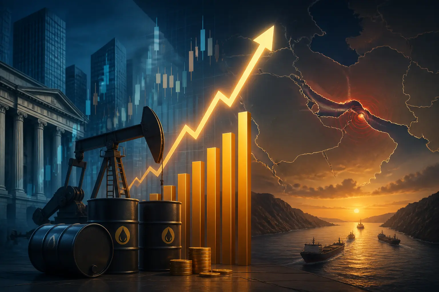 ارتفاع سعر خام غرب تكساس الوسيط فوق 84.50 دولار وسط تصاعد التوتر في مضيق هرمز