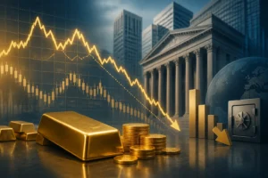 تراجع سعر الذهب بعد ارتفاعه لأعلى مستوى في أكثر من شهرين بدعم من وزارة الخزانة الأميركية