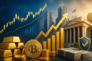 ارتفاع الذهب والبيتكوين مع توسعة الخزانة الأمريكية لعمليات إعادة شراء السندات