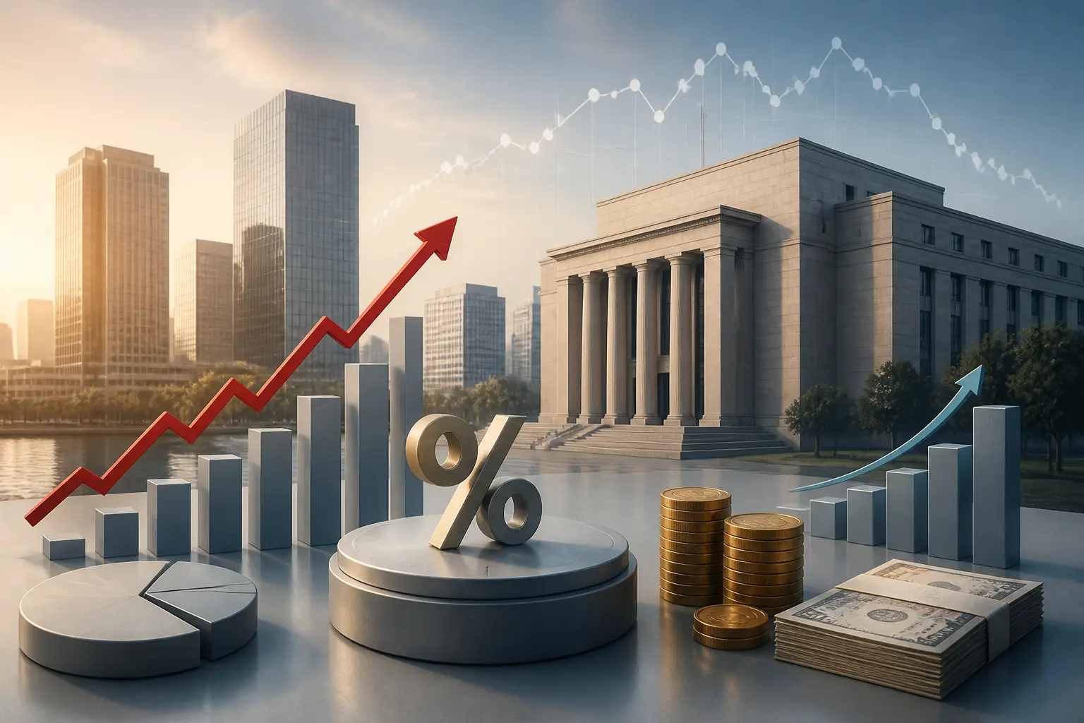 المركزي المصري يتجه لتثبيت الفائدة وسط ارتفاع التضخم السنوي إلى 14.9% في يوليو