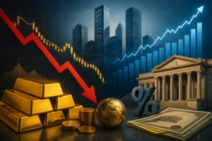 تراجع سعر الذهب دون 4500 دولار مع تعافي عوائد سندات الخزانة الأمريكية