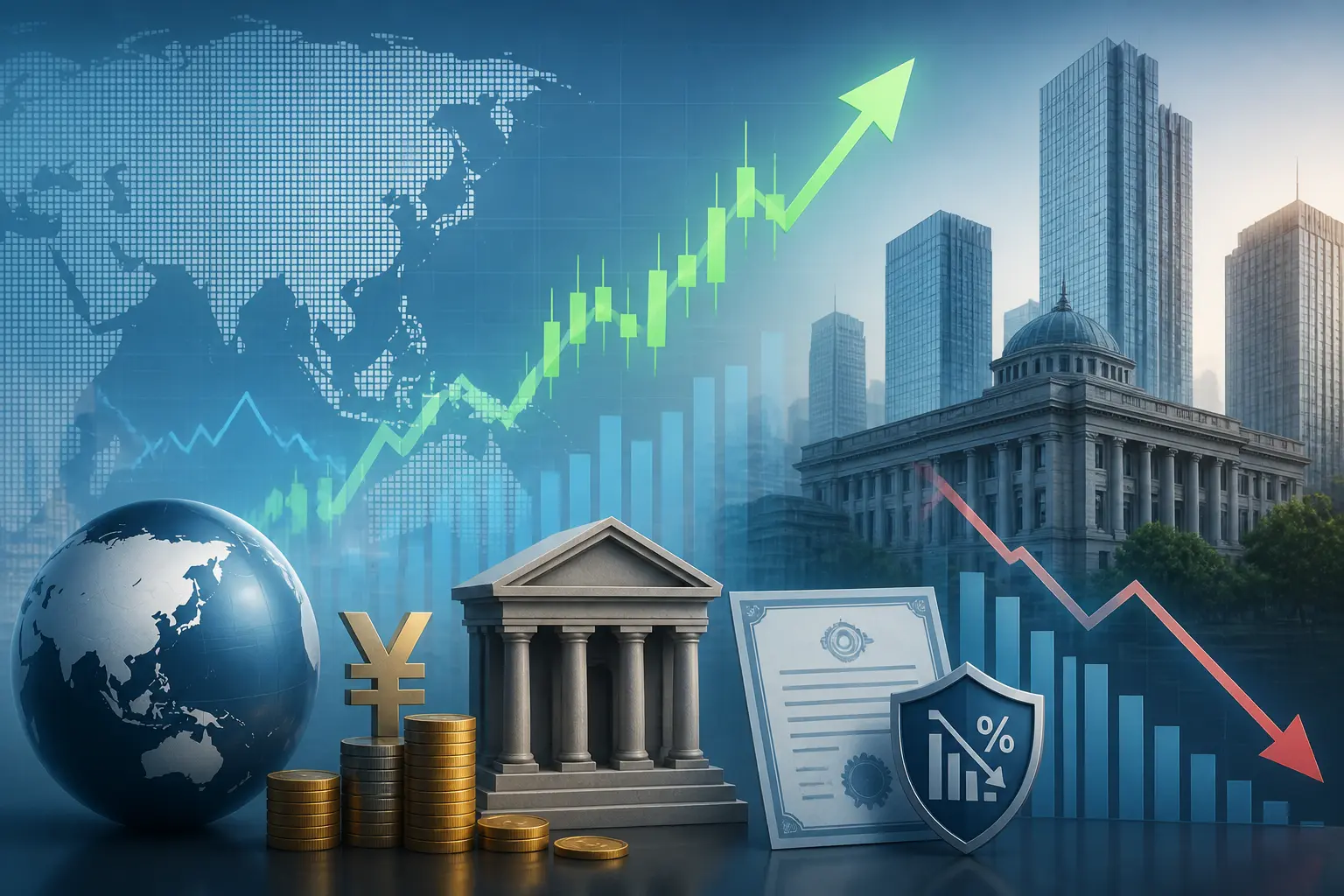 الأسهم الآسيوية ترتفع وسط تراجع عوائد السندات ومخاوف التضخم المستمرة