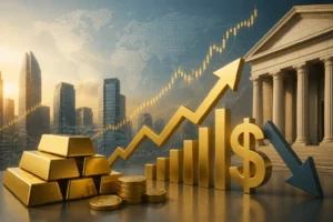 الذهب يرتفع لأعلى مستوى منذ يونيو مع تراجع توقعات رفع الفائدة وضعف الدولار الأمريكي