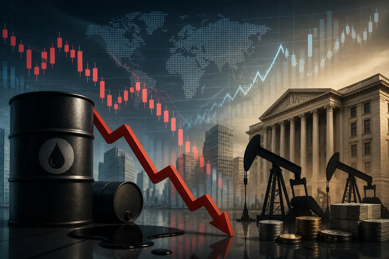 انخفاض أسعار النفط قبيل إعلان أميركي عن عقوبات جديدة على إيران رغم مكاسب أسبوعية قوية