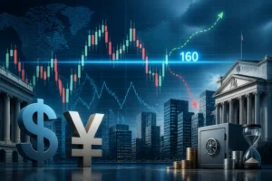 زوج دولار/ين يتأرجح قرب مستوى 160 وسط مخاوف من تدخل ياباني وتحركات وزارة الخزانة الأمريكية