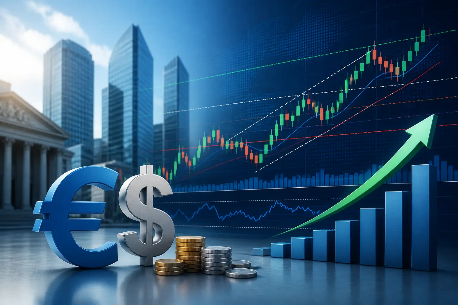 اليورو يتجه نحو 1.1800 مقابل الدولار مع توقعات صعودية من بنك UOB