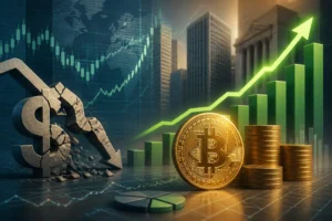 سعر بتكوين يتجاوز 80 ألف دولار بدعم ضعف الدولار وتدفقات قياسية للصناديق المتداولة