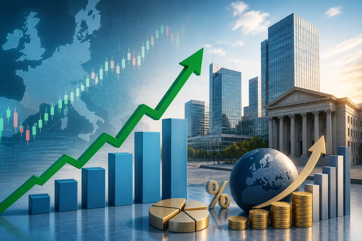الأسهم الأوروبية ترتفع مع تراجع تهديدات العقوبات على إيران وتعافي الاقتصاد الألماني