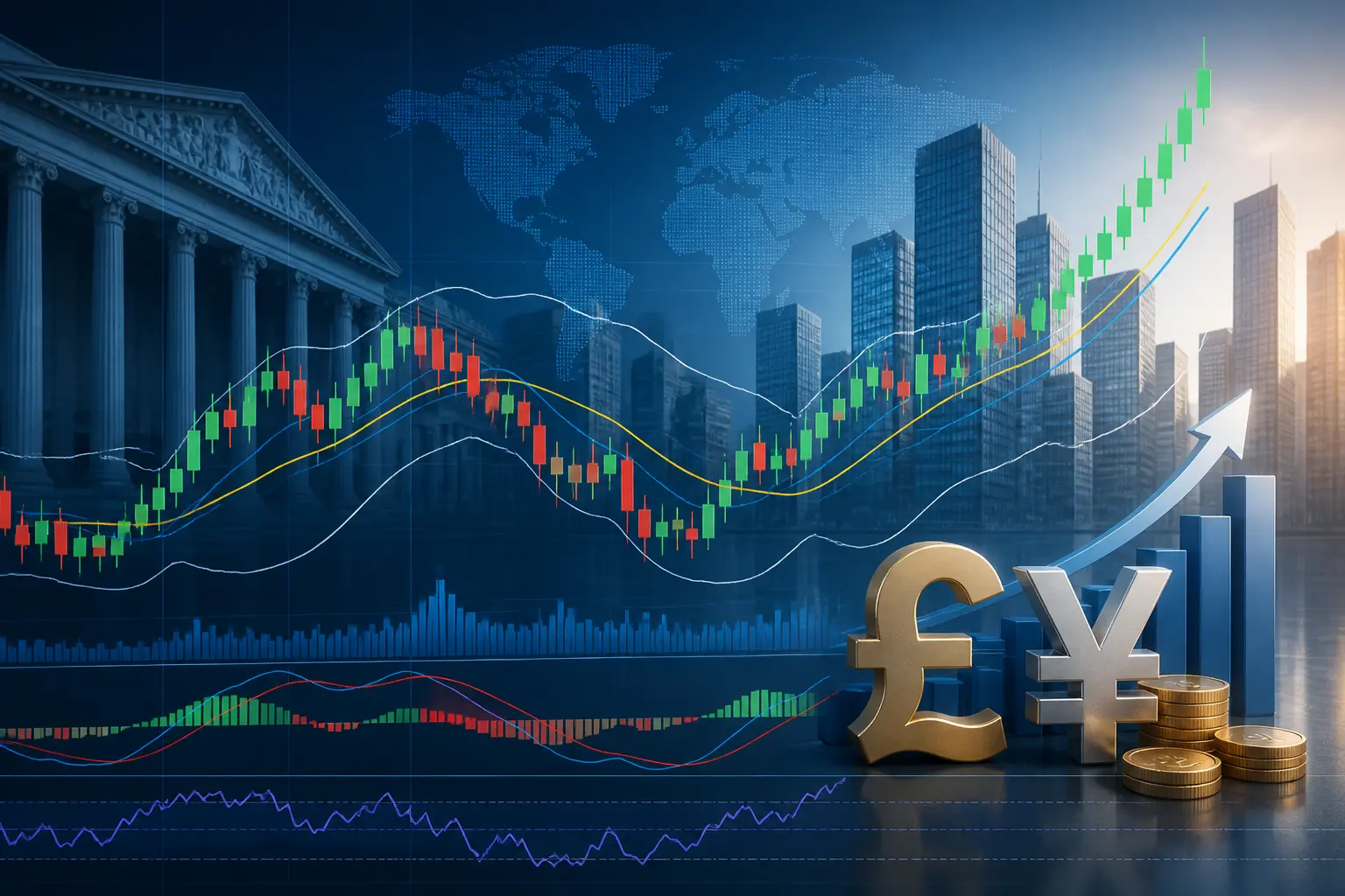 زوج استرليني/ين GBP/JPY يستعيد مكاسبه بعد تلاشي أثر التدخل المشترك