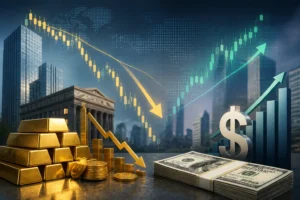 الذهب يتراجع دون 4650 دولار مع ارتفاع طفيف للدولار قبيل بيانات نفقات الاستهلاك الشخصي الأمريكية