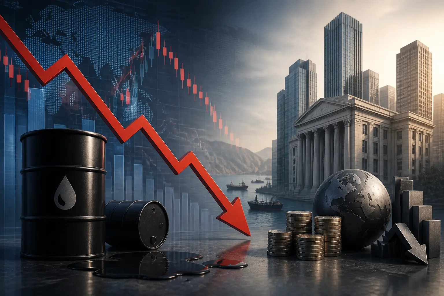 تراجع أسعار النفط مع تقدم المحادثات الخليجية حول مضيق هرمز