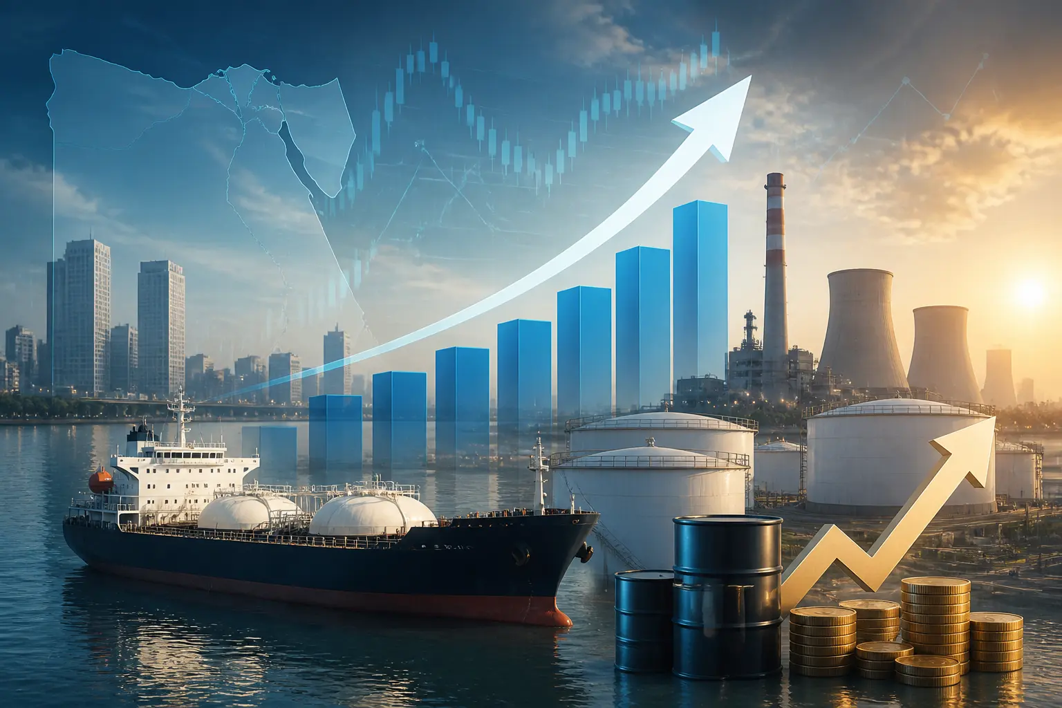 مصر تزيد واردات المازوت 14% في سبتمبر لتعزيز إمدادات محطات الكهرباء