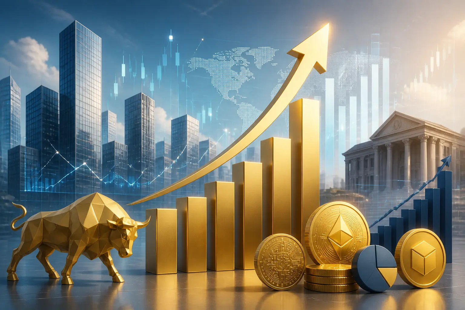 بينانس تحقق نموًا قويًا وتتقدم على منافسيها في سوق الأسهم الرقمية