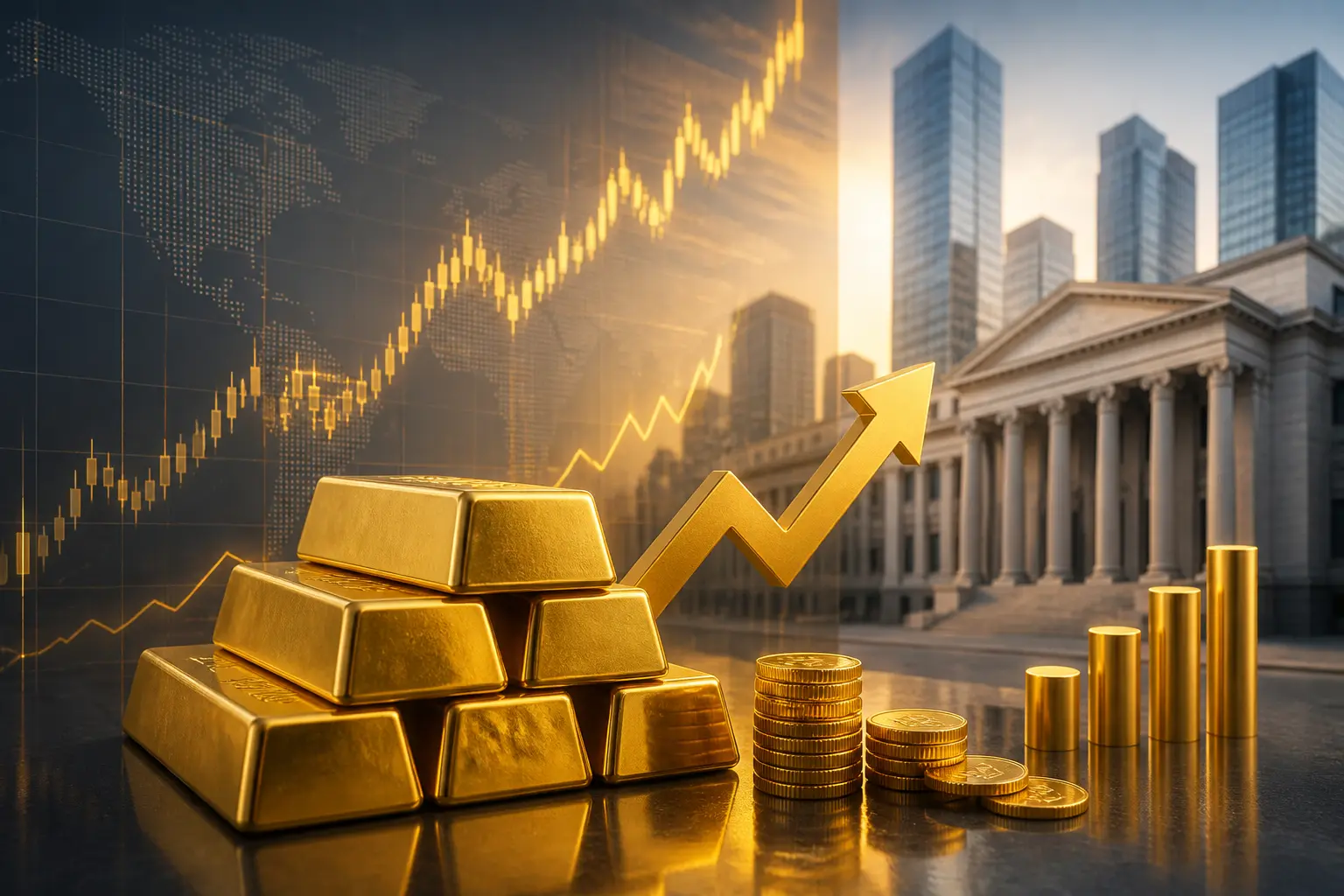 الذهب يرتفع 0.5% مع ترقب تصريحات رئيس الفيدرالي في جاكسون هول