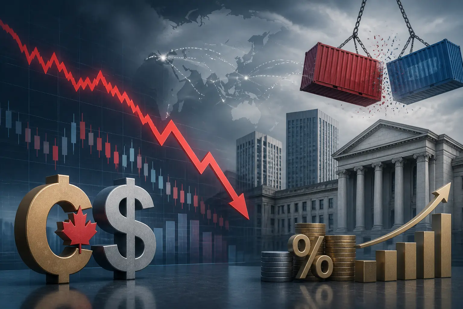 تقرير: الدولار الكندي يواجه ضغوط هبوطية مع تصاعد الرسوم الأمريكية