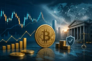 بيتكوين تستقر قرب 79 ألف دولار وسط ترقب اللوائح الأمريكية والتوترات الإقليمية