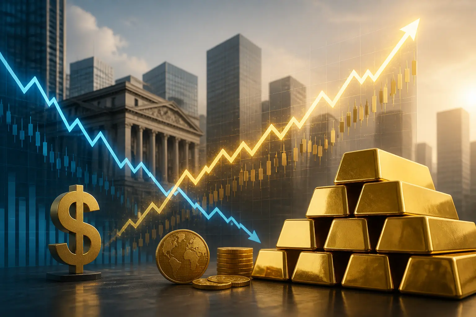 UBS يتوقع ارتفاع الذهب إلى 5400 دولار مع استمرار ضعف الدولار