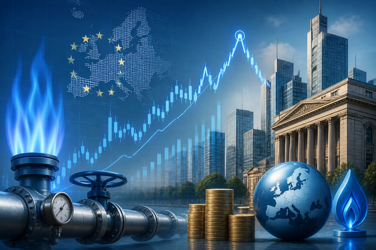 الغاز الطبيعي الأوروبي يحقق ثالث مكسب أسبوعي رغم تراجع مؤقت من أعلى مستوى في مارس