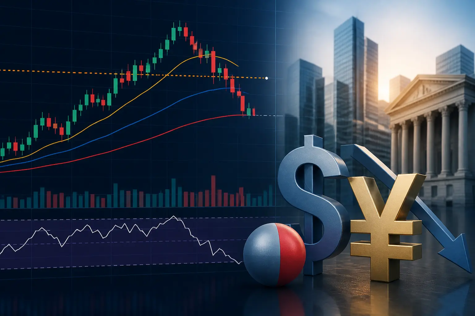 زوج الدولار الأمريكي/الين الياباني يتراجع من أعلى مستوى في شهر مع بقاء التحيز الصعودي دون 160.00