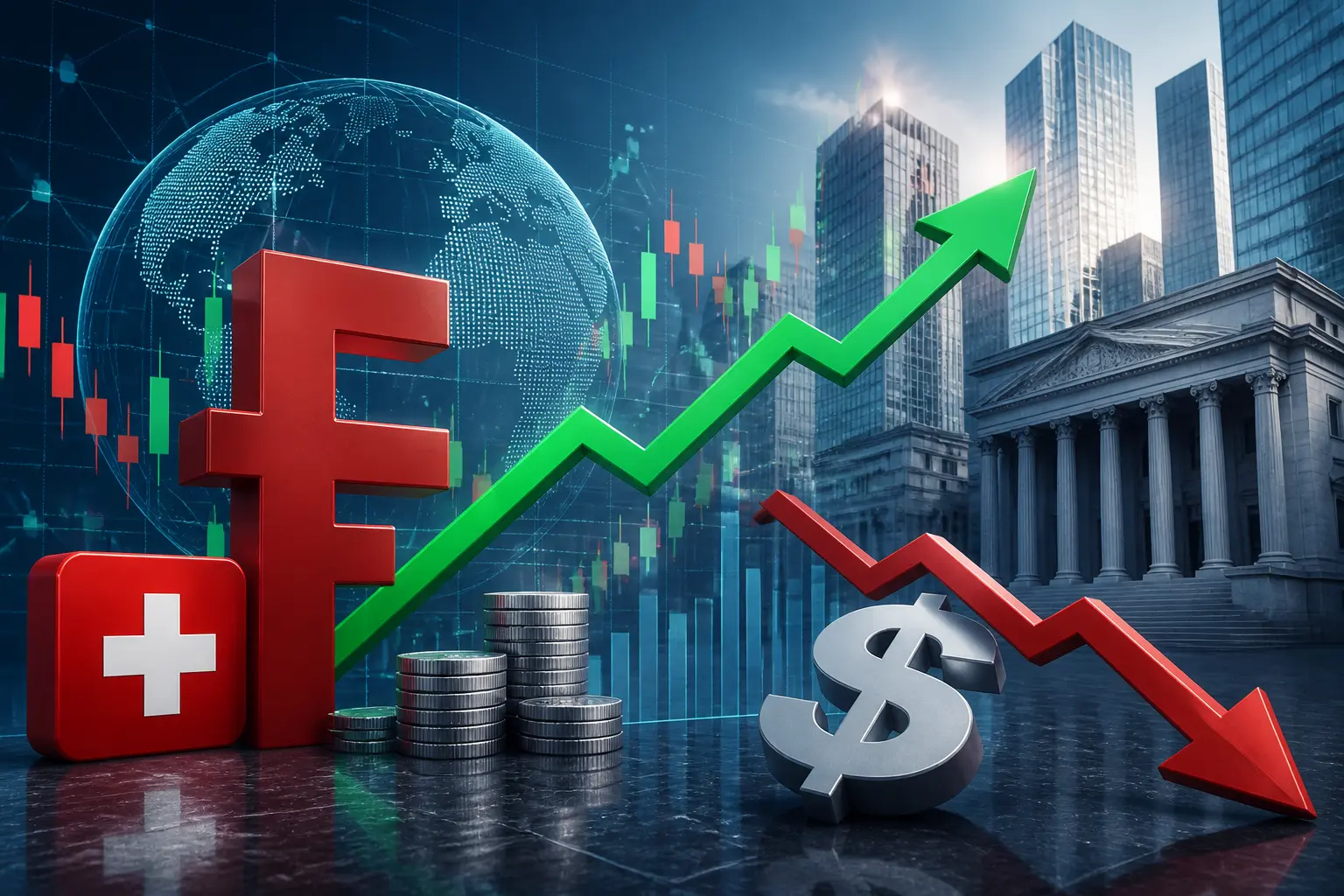 الفرنك السويسري يرتفع مع ضعف الدولار رغم تشدد تصريحات رئيس الاحتياطي الفيدرالي