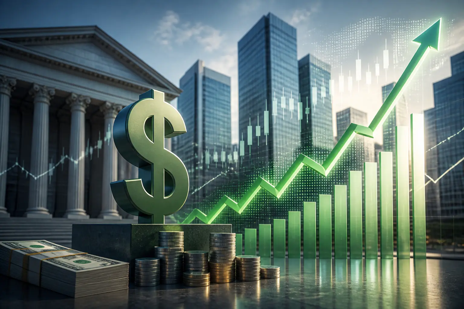 الدولار يقترب من ذروة أسبوعين مع توقعات رفع الفائدة الأميركية في سبتمبر
