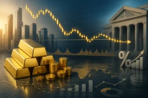 الذهب يستقر بعد تراجع حاد وسط توقعات بقاء أسعار الفائدة مرتفعة لفترة أطول