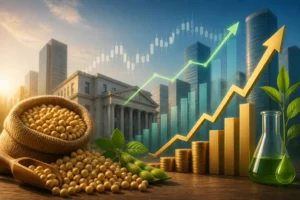 عقود فول الصويا الأميركية تصل لأعلى مستوى منذ 2023 بدعم إعفاءات الوقود الحيوي