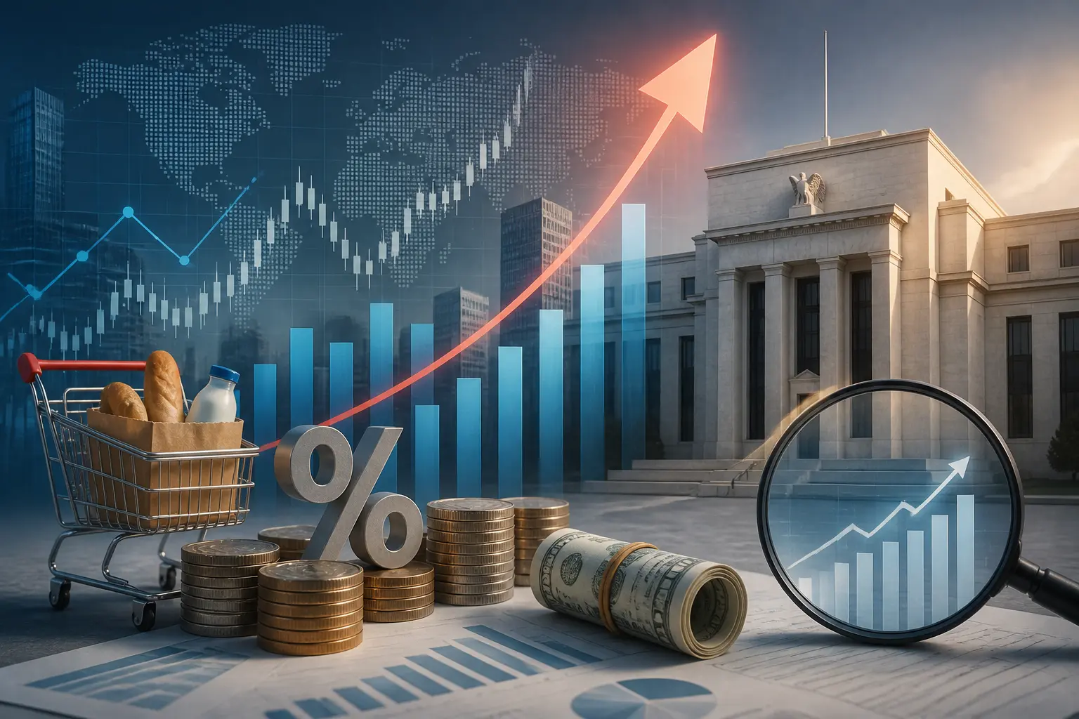 تأثير تضخم أغسطس على قرار الفيدرالي الأمريكي برفع الفائدة في سبتمبر