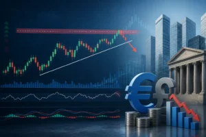 تراجع زوج اليورو/الجنيه الإسترليني عند مقاومة نموذج المثلث الصاعد