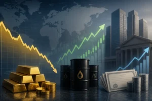 تراجع الذهب مع تصاعد التوترات الأمريكية-الإيرانية وارتفاع النفط والسندات