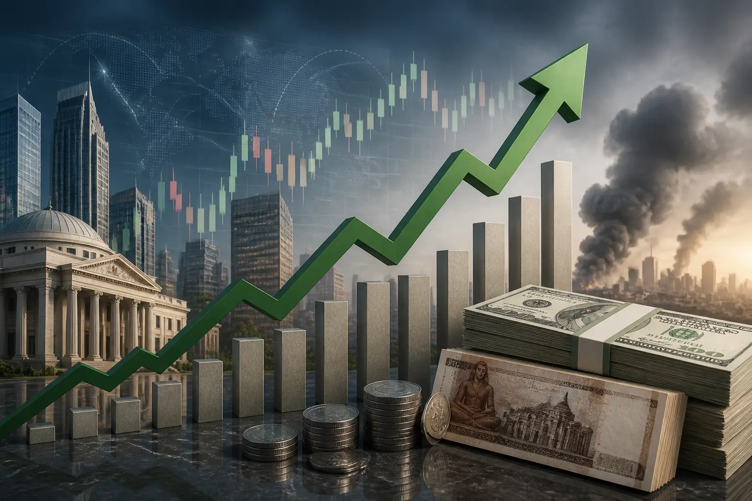 الدولار يتجاوز 51 جنيهًا في مصر وسط خروج الأموال الساخنة وتصاعد التوترات الإقليمية