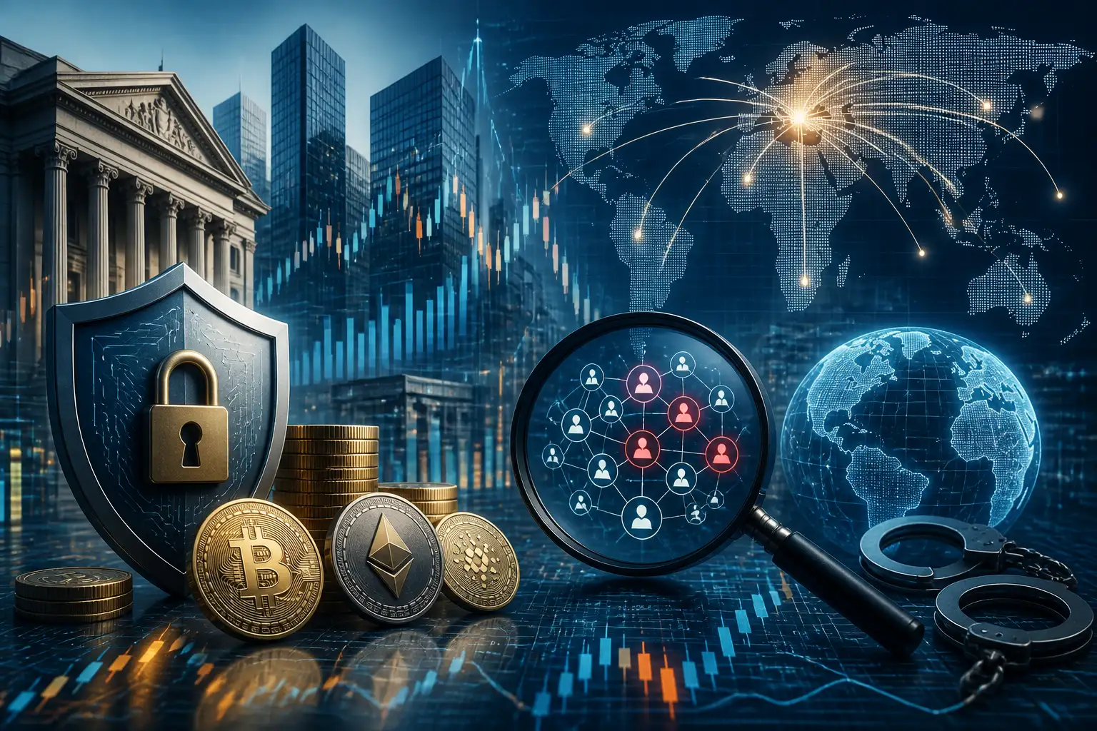 أوكرانيا تفكك شبكة احتيال دولية تستهدف مستثمري العملات الرقمية في 20 دولة