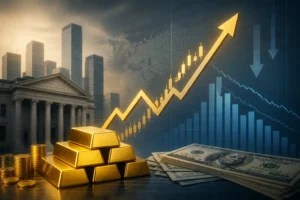 ارتفاع الذهب بأكثر من 2% مع تراجع الدولار وعوائد السندات الأمريكية