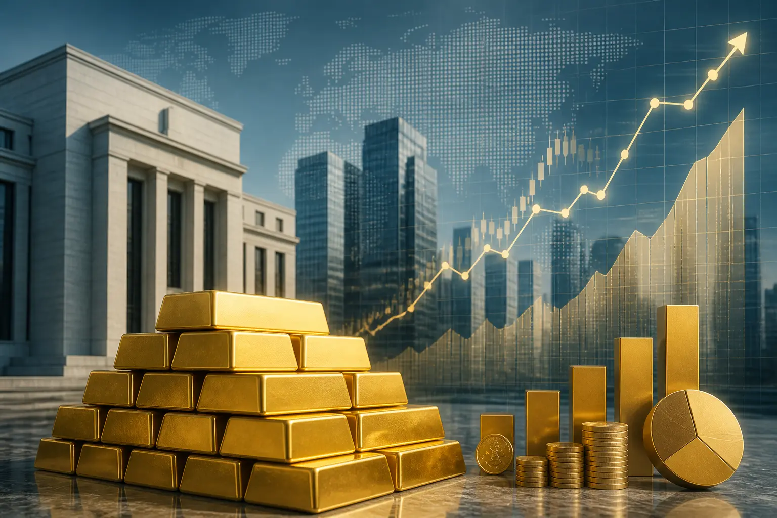 البنك المركزي التركي يعزز احتياطياته الذهبية باستعادة 16 طناً