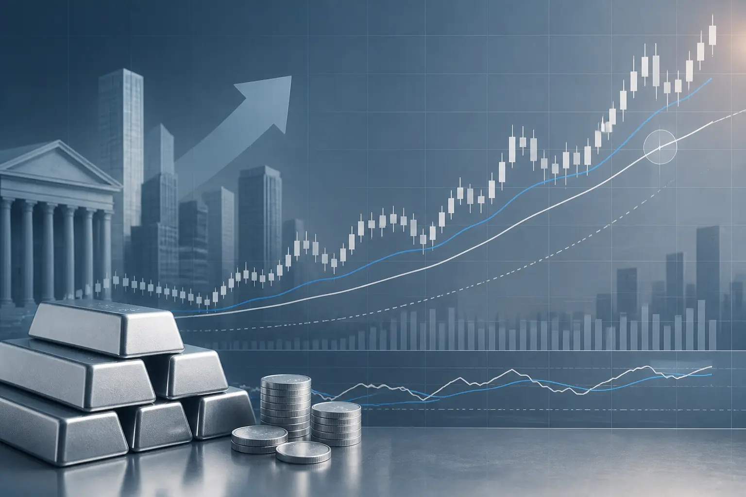 توقعات سعر الفضة: اختبار المتوسط المتحرك 100 يوم بعد ارتفاع ملحوظ