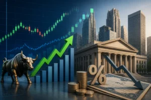 الأسهم الأمريكية ترتفع مع تراجع عوائد السندات وسط توقعات بتثبيت الفائدة