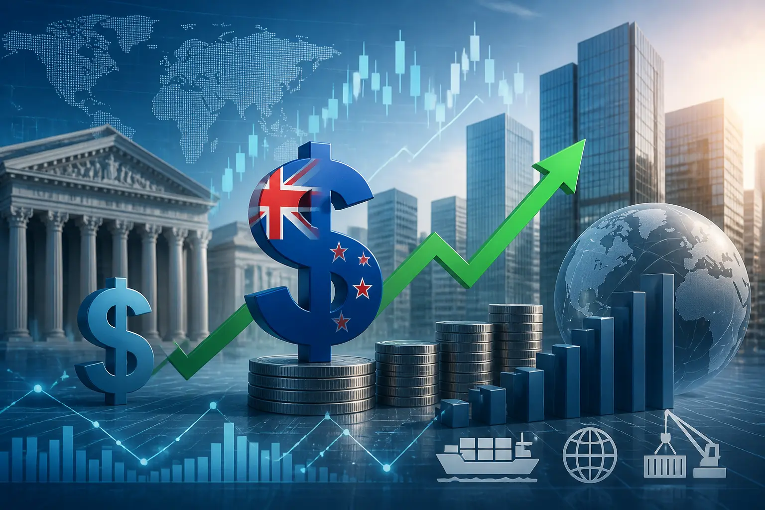 الدولار النيوزيلندي يرتفع مع تراجع توقعات تشديد الاحتياطي الفيدرالي وتأثيرات التجارة القوية