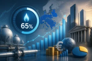 مخزونات الغاز الطبيعي في الاتحاد الأوروبي تصل إلى 65% استعداداً للشتاء