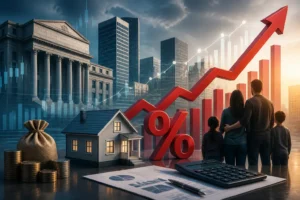 ارتفاع قياسي في سعر فائدة الرهن العقاري الأمريكي يثقل كاهل الأسر