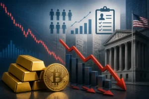 تراجع أسهم تعدين الذهب وبيتكوين بعد بيانات وظائف أمريكية قوية تزيد احتمالات رفع الفائدة