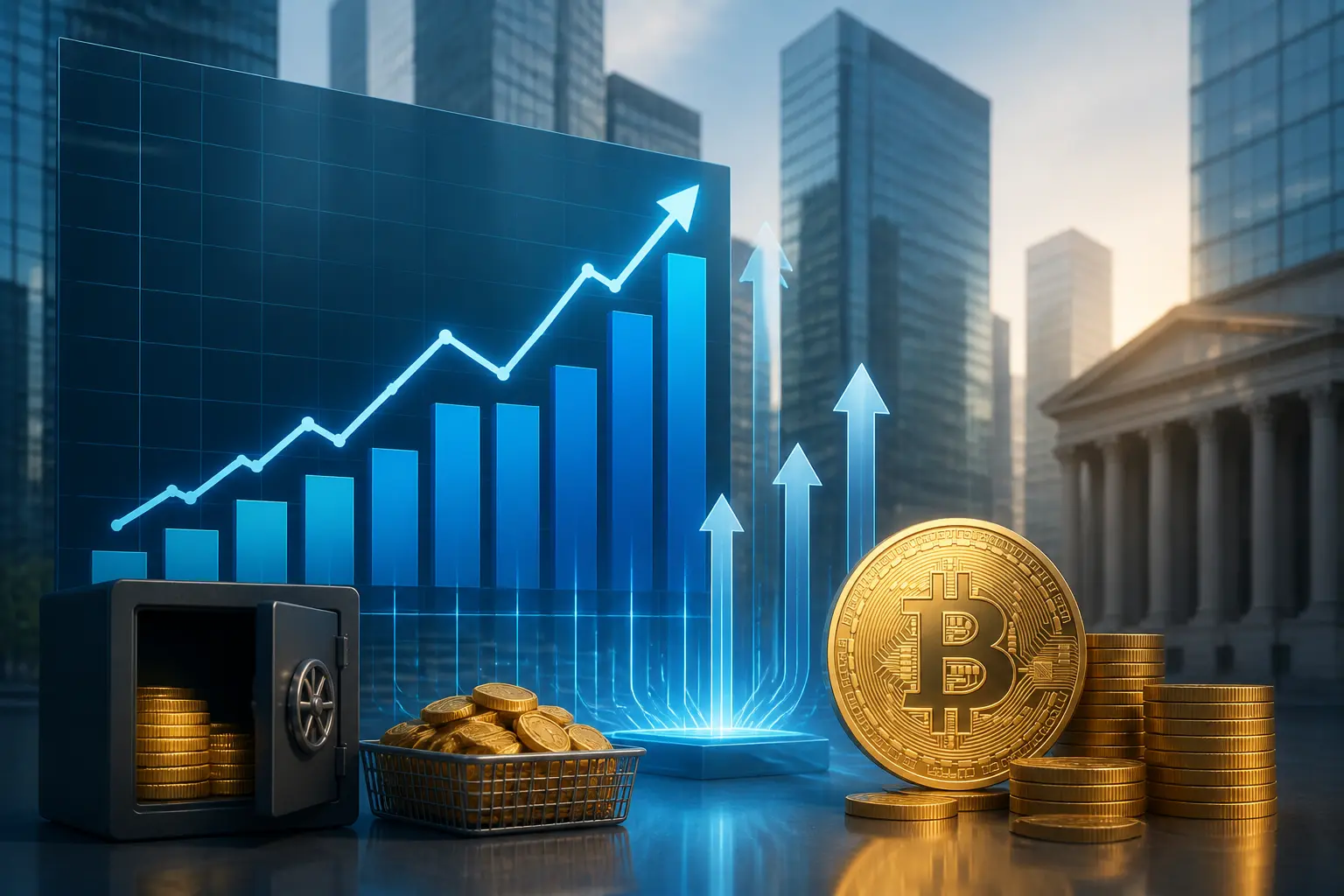 صناديق البيتكوين الأمريكية تسجل أعلى تدفقات يومية منذ يناير بدعم بلاك روك