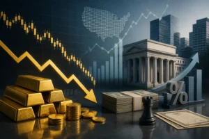 تراجع الذهب مع توقعات رفع الفائدة بعد بيانات الوظائف الأمريكية القوية