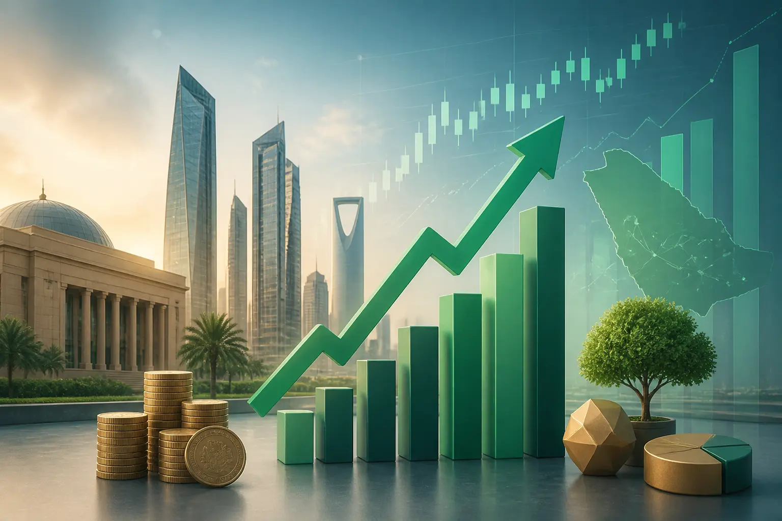 مؤشر تاسي يرتد فوق 11 ألف نقطة واستراتيجية سعودية تحقق 148% أرباحاً