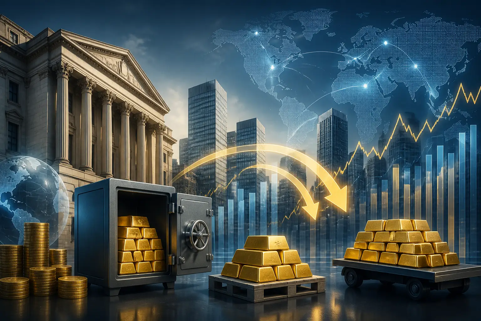 تحركات هولندا وفرنسا في نقل الذهب تعيد تسليط الضوء على مخاوف الاحتفاظ بالذهب الأميركي
